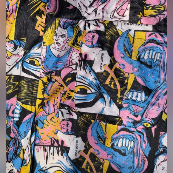 🇯🇵 NWT! Japanese Anime Unisex Microfleece Jogger Pants - Picture 7 of 10